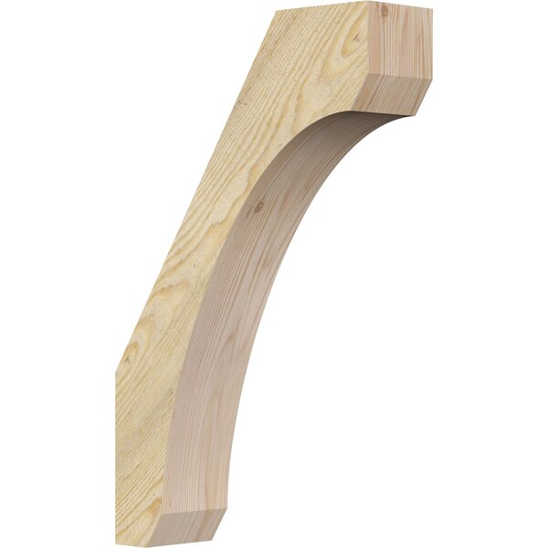 Ekena Millwork 4"W x 14"D x 22"H Legacy Rough Sawn Knee Brace, Douglas Fir BRC04X14X22LEC00RDF - main